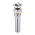 Brass Push Button Basin Waste - Competitive Wholesale Prices - Color Option