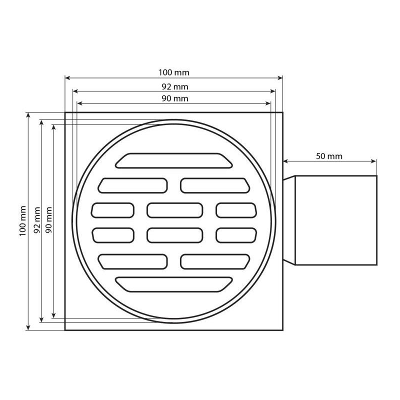 High-End Bathroom Drains with Bespoke Color Design
