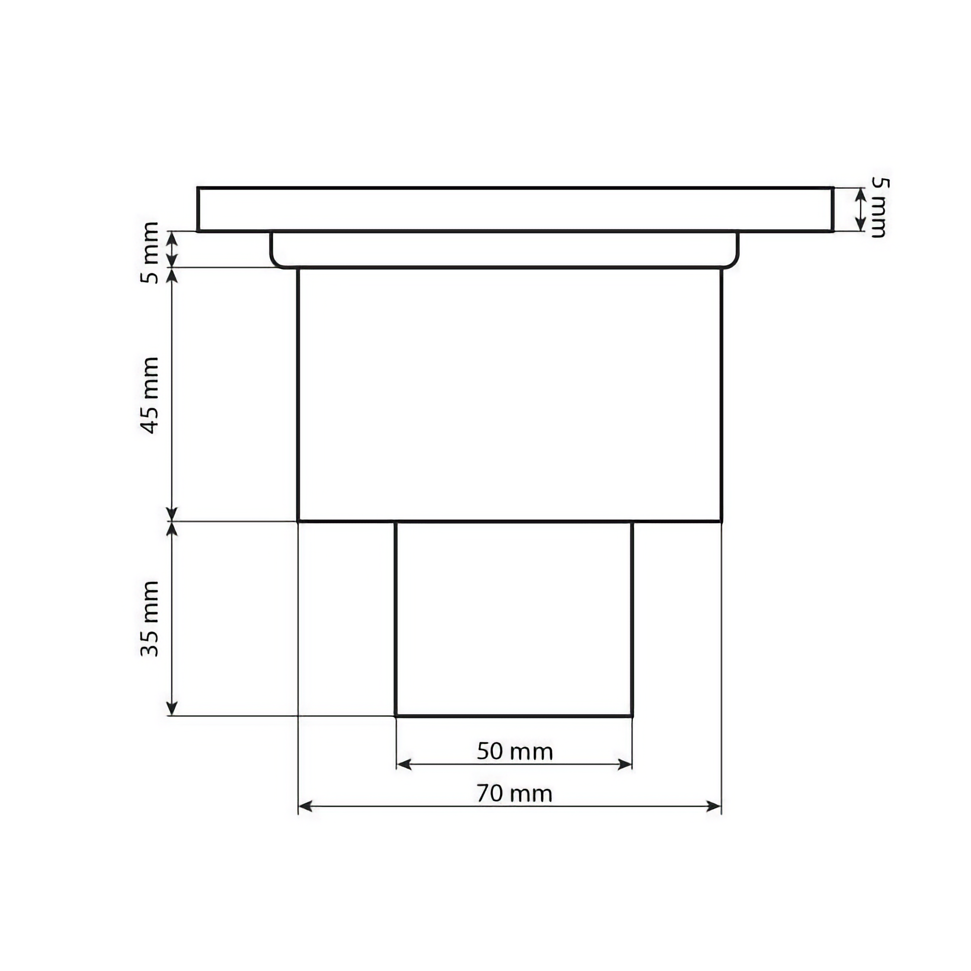European Wholesale steel Bathroom Floor Drains with Color Options