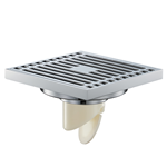 Durable Brass floor Drains with Customizable Color Grates