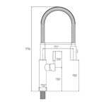 Europe Supplier: 304 Stainless Steel Pull Out Kitchen Faucet, Hot/Cold, Deck Mount