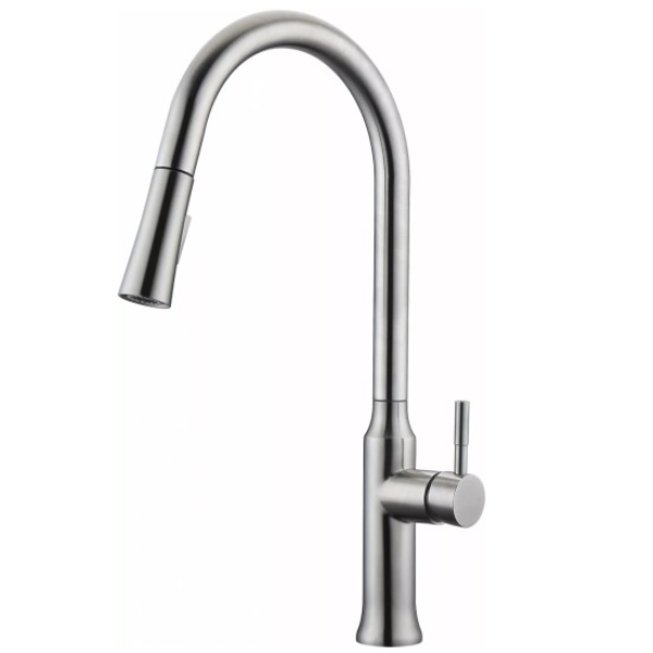 High-Efficiency Pull-Down Faucet – Stainless Steel & Low Lead Compliance kitchen faucet