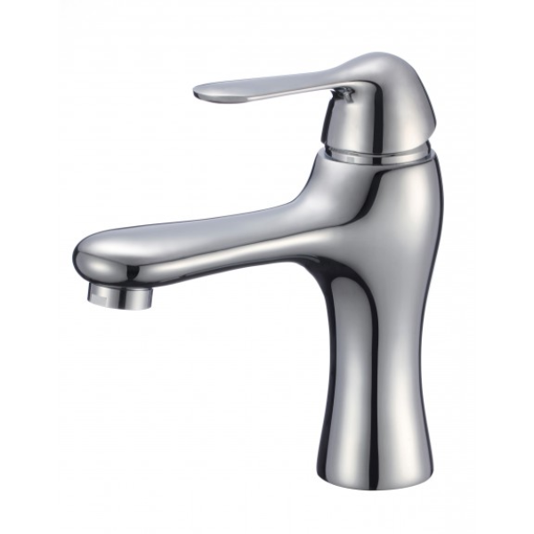 European Style Stainless Steel Deck Mount Basin Tap - Single Lever Handle
