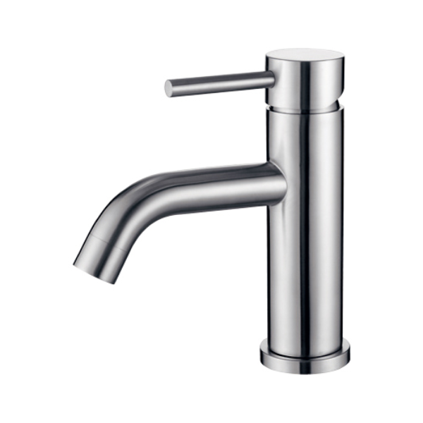 High-End Stainless Steel Deck Mounted Sink Faucet - Single Hole Design