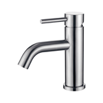 High-End Stainless Steel Deck Mounted Sink Faucet - Single Hole Design