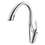 Single Handle Deck Mounted Hot Cold Brass Kitchen Tap - For Trade EU
