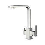 3-Way Hot Cold Filtered Kitchen Tap Dual handle filtered kitchen faucet