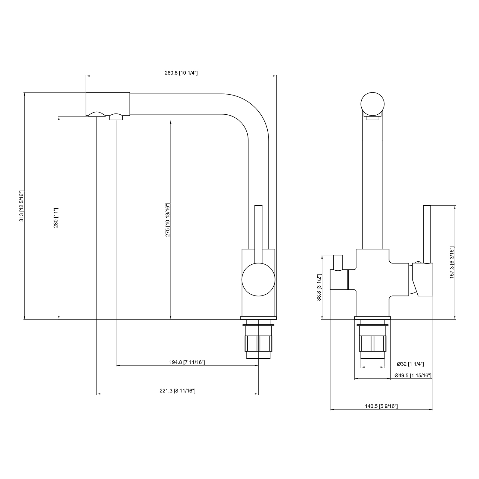 2-in-1 Hot & Cold Water Filter Faucet: Convenient Filtered Water at Your Fingertips