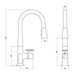 supplier brass kitchen faucet digital temperature display