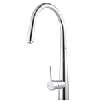 Brass Kitchen Faucet for Trade - Single Handle, Pull Out, Deck Mounted, Hot/Cold, Customizable Colors