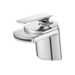 European Wholesale Supplier: Modern Brass Waterfall Tap for Bathroom Basins - Deck Mount
