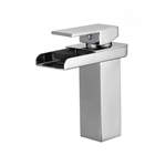 trade price brass deck mounted waterfall basin mixer