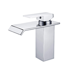 reliable supplier of brass waterfall deck mounted faucets for bathrooms
