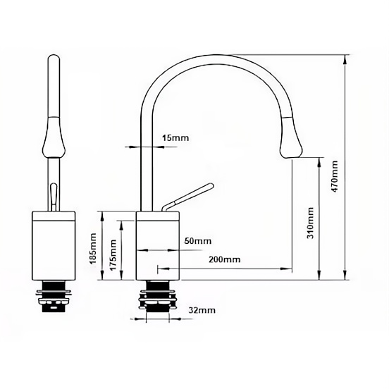 Bulk Buy, Brass, Deck Mounted, Hot and Cold, Bathroom Faucet, Wholesale Price