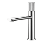 European Supplier: Stylish Brass Deck Mounted Hot and Cold Lavatory Faucet