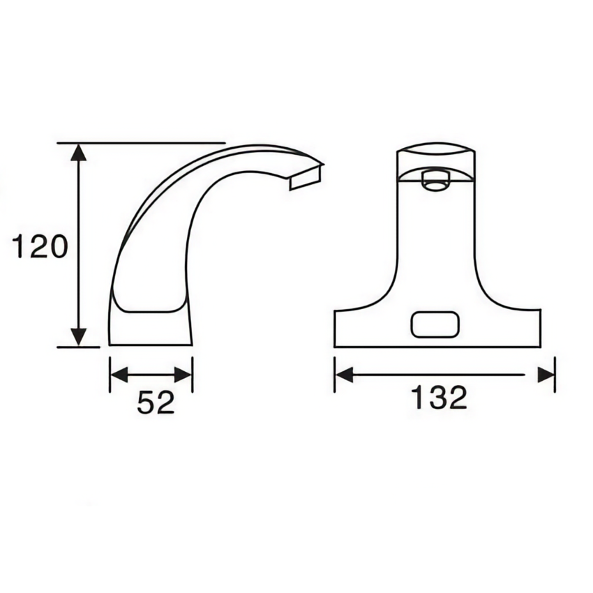 automatic sensor faucet copper AC/DC Europe B2B