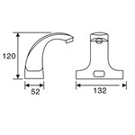 automatic sensor faucet copper AC/DC Europe B2B