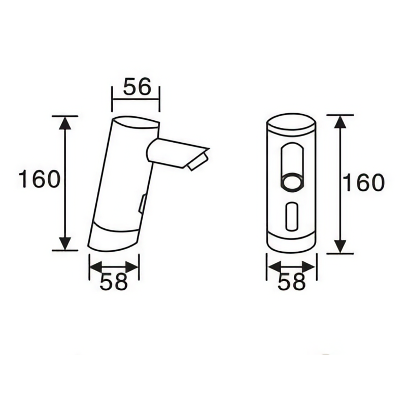 automatic sensor faucet brass hands free water tap hot and cold
