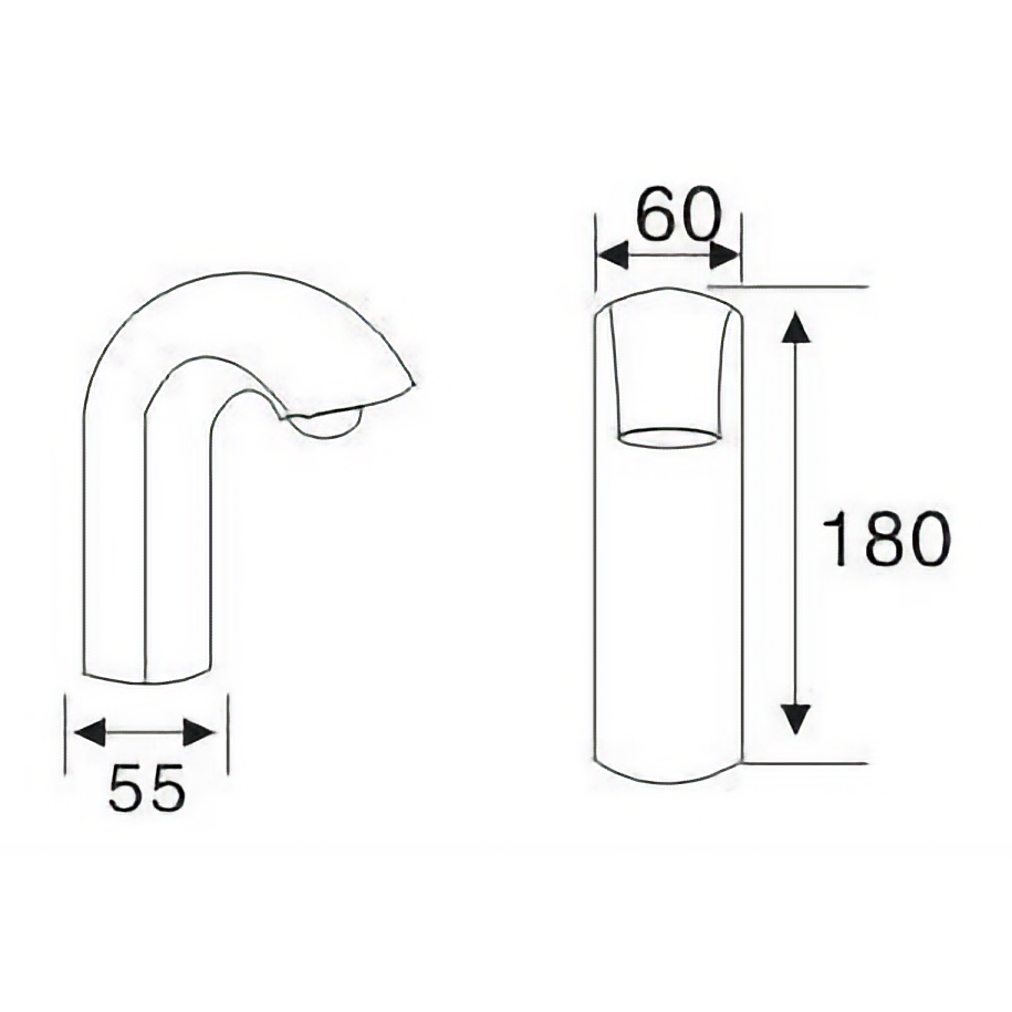 automatic sensor tap copper automatic sensor basin tap B2B Brass Sensor Tap