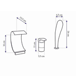 Deck mounted bathtub faucet bathtub mixer widespread sink faucet