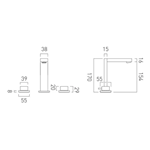barss widespread bathroom faucet Basin faucet bathroom taps