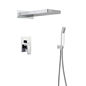 Concealed shower set shower mixer set Chrome shower head