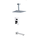 Ceiling mounted shower Concealed shower set shower and bath tap sets