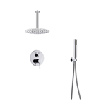 Ceiling mounted shower system Concealed shower set Chrome shower head