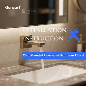 Wall Mounted Basin Faucet Installation Manual